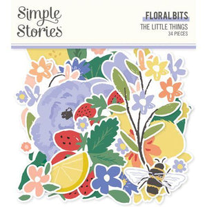 Simple Stories - The Little Things - Floral Bits & Pieces