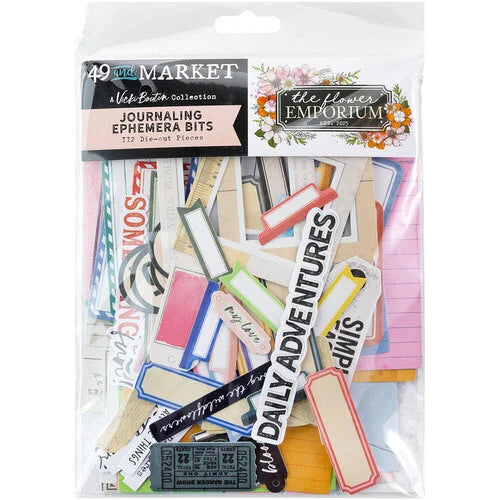 49 and Market - Vicki Boutin Flower Emporium  - Journaling Bits Set