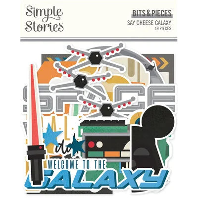 Simple Stories - Say Cheese Galaxy - Bits & Pieces