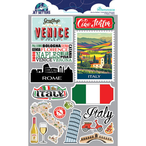 Reminisce - Jet Setter Stickers - Italy