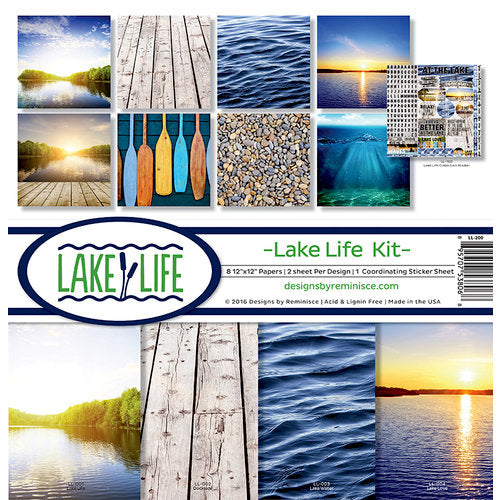 Reminisce - Lake Life Kit -  12x12 Collection Kit