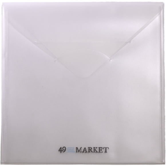 49 And Market Essential Cardstock 12X12 20/Pkg-Black - 786724924036