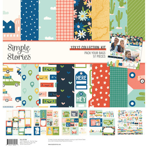 Simple Stories - Pack Your Bags - Collection Kit