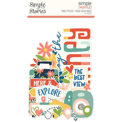 Simple Stories - Pack Your Bags - Simple Page Pieces