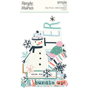 Simple Stories - Winter Wonder - Simple Page Pieces