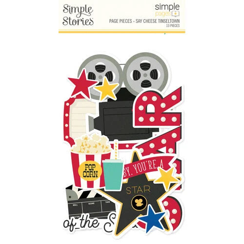 Simple Stories - Say Cheese Tinseltown  - Simple Page Pieces