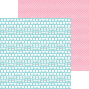 Doodlebug Design Happy Healing 12x12 Double-Sided Cardstock - Pearly Whites