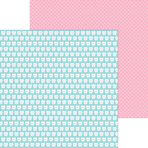 Doodlebug Design Happy Healing 12x12 Double-Sided Cardstock - Pearly Whites