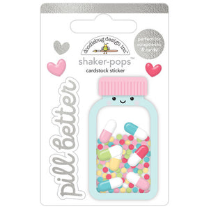 Doodlebug Design - Happy Healing - Pill Better Shaker-Pops