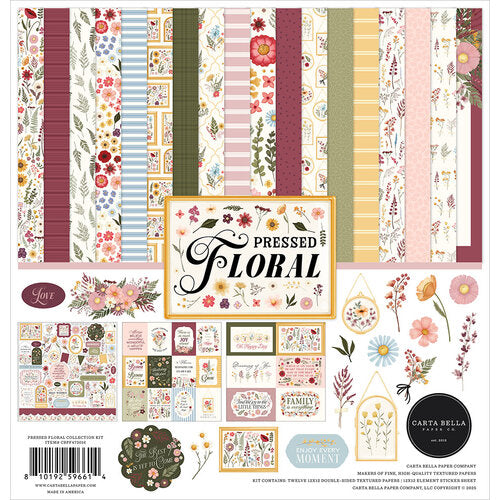 Carta Bella  - Pressed Floral - Collection Kit