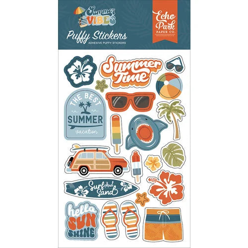Echo Park - Summer Vibes - Puffy Sticker