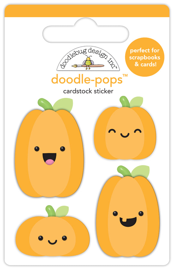 Doodlebug Design - Sweet & Spooky - Pumpkin Pals Doodle-Pops