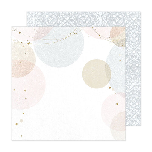 American Crafts - A Perfect Match 12x12 Cardstock - The Reception