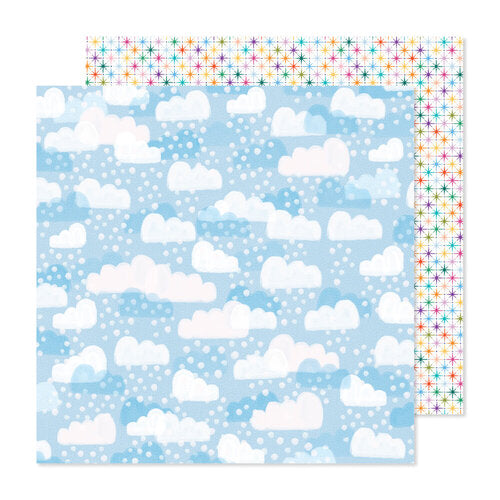American Crafts - Shimelle  - Main Character Energy - Blue Skies Paper
