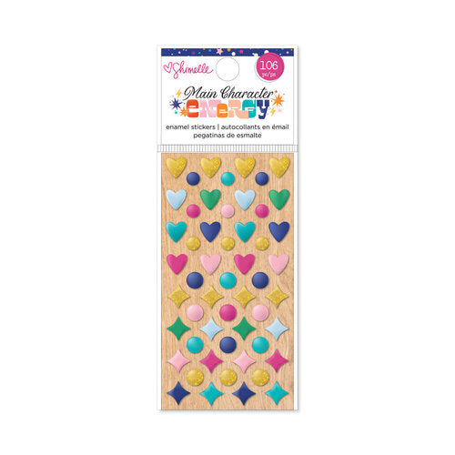 American Crafts - Shimelle - Main Character Energy - Enamel Dots