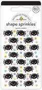 Doodlebug Design - Sweet & Spooky - Spooky Spiders Shape Sprinkles