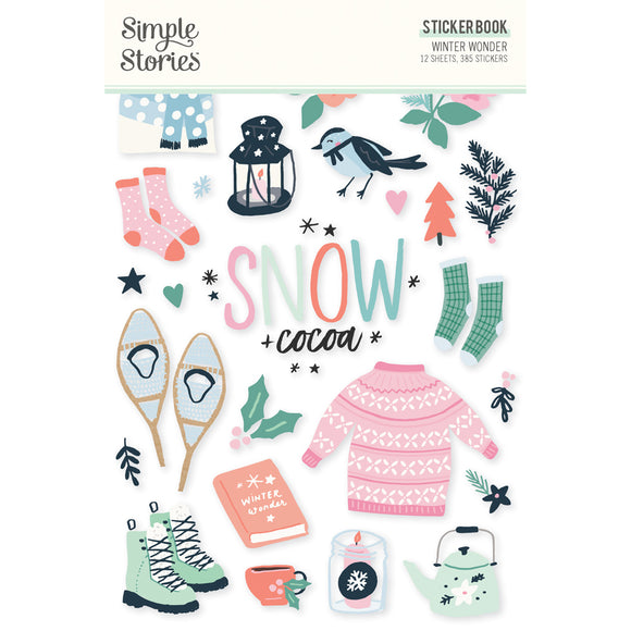 Simple Stories - Winter Wonder - Sticker Book