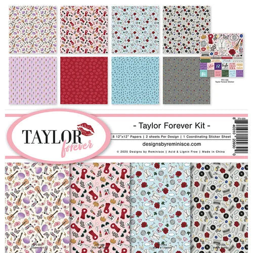 Reminisce - Taylor Forever - 12x12 Collection Kit