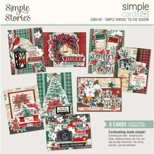 Simple Stories - Simple Vintage Tis the Season - Simple Cards Kit