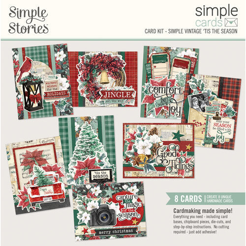Simple Stories - Simple Vintage Tis the Season - Simple Cards Kit