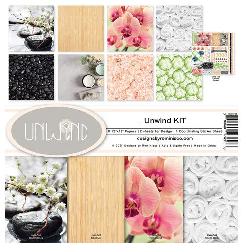 Reminisce - Unwind Kit -  12x12 Collection Kit
