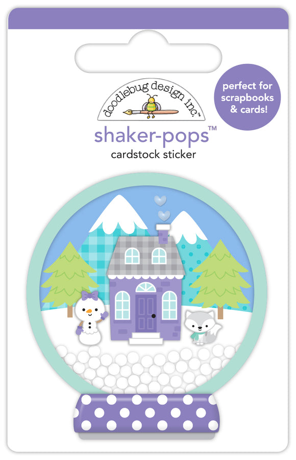 Doodlebug Design - Snow Much Fun - Winter Wonderland Shaker-Pops