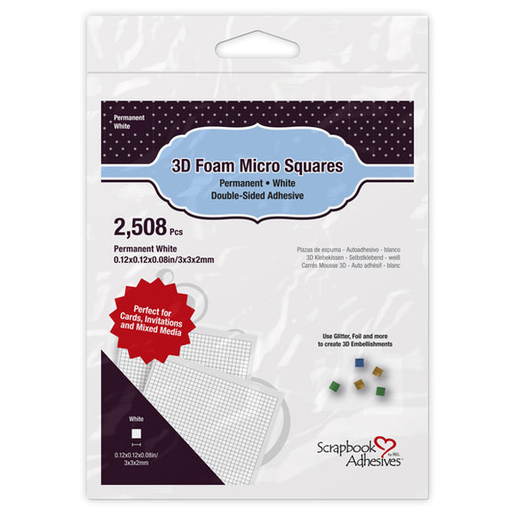 3D Foam Squares - Micro