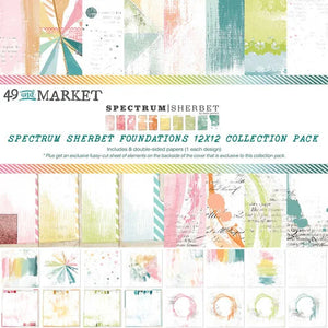 49 and Market - Spectrum Sherbet - Foundations -12x12 Pack