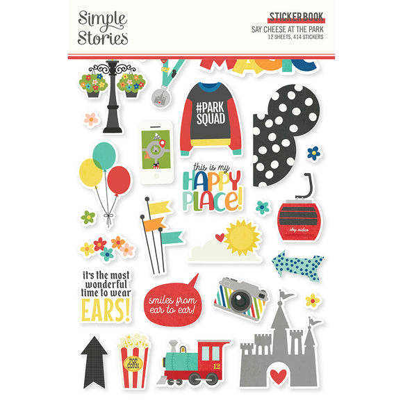 Simple Stories - Say Cheese At The Park - Sticker Book