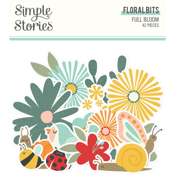 Simple Stories - Full Bloom - Floral Bits & Pieces