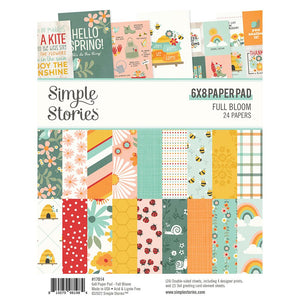 Simple Stories - Full Bloom - 6x8 Pad