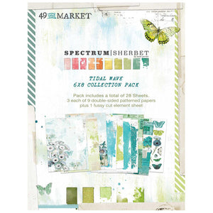 49 and Market - Spectrum Sherbet - Tidal -6x8 Pack