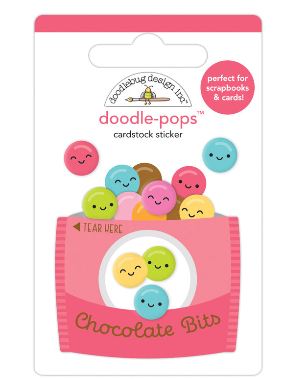 *SALE* Doodlebug Design Cute & Crafty - Chocolate Bits Doodle-Pops
