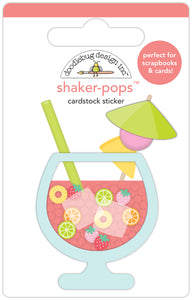 Doodlebug Design Seaside Summer - Fruit Cocktail Shaker-Pops