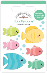 Doodlebug Design Seaside Summer - Tropical Fish Doodle-Pops