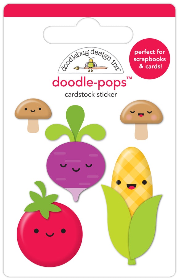 *SALE* Doodlebug Design Farmers Market - Veggie Garden Doodle-Pops