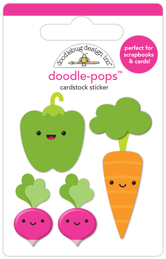 *SALE* Doodlebug Design Farmers Market - Looking Radishing Doodle-Pops