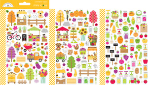 *SALE* Doodlebug Design Farmers Market - Mini Icon Stickers
