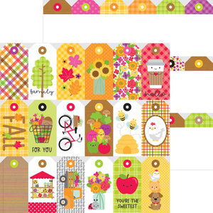 *SALE* Doodlebug Design Farmers Market - Garden Tags Cardstock Paper