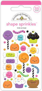 Doodlebug Design Monster Madness - Trick-or-Treat Shape Sprinkles