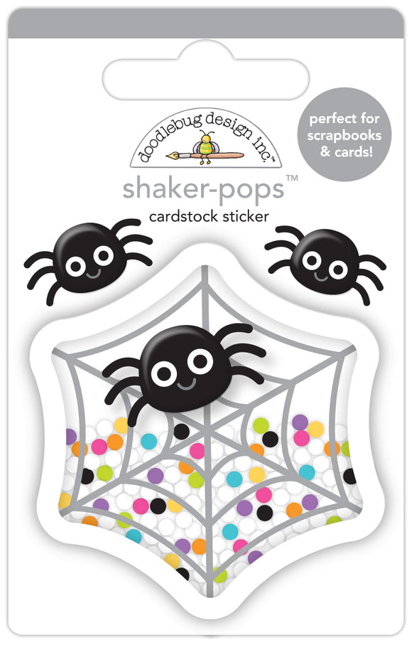 Doodlebug Design Monster Madness - On the Web Shaker-Pops