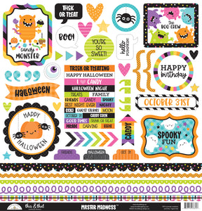 Doodlebug Design Monster Madness - This & That Sticker