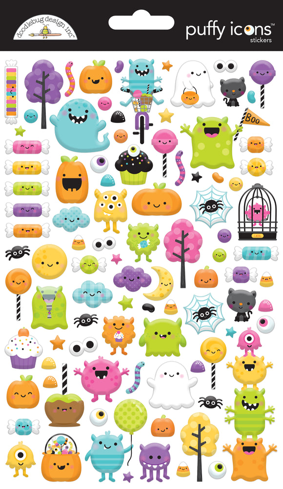 Doodlebug Design Monster Madness - Puffy Sticker
