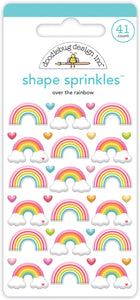 Doodlebug Design - Over the Rainbow - Over the Rainbow Shape Sprinkles