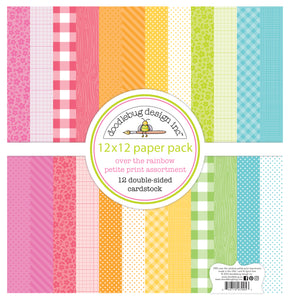 Doodlebug - Over the Rainbow - Petite Prints Paper Pack