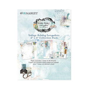 49 and Market - Vintage Artistry Everywhere - 6x8 Pack