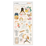 *SALE* American Crafts - Jen Hadfield Peaceful Heart - 6x12 Cardstock Stickers