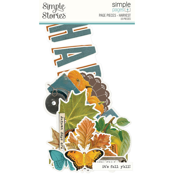 *SALE* Simple Stories - Simple Vintage Country Harvest Page Pieces - Autumn Harvest