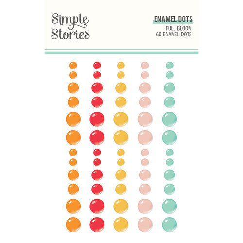 Simple Stories  - Full Bloom - Enamel Dots
