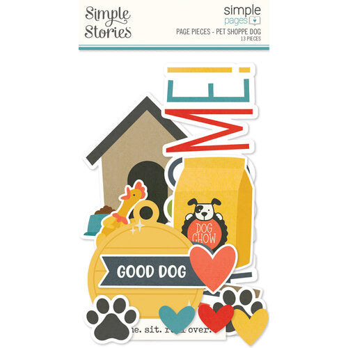 Simple Stories - Pet Shoppe Dog - Simple Page Pieces